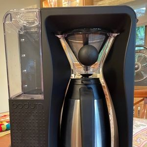Bodum 11001 See-Through Bistro Automatic Pour Over Coffee Machine - Never Used